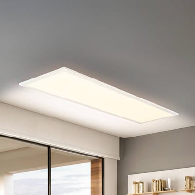 BRILONER Piatto - CCT LED Plafonniére - dimbaar badkamerverlichting - badkamer lamp met instelbare kleurtemperatuur - 2.600Lm - 24W - 100cm