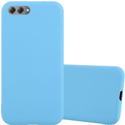 Cadorabo Hoesje geschikt voor Huawei NOVA 2s in CANDY BLAUW - Beschermhoes gemaakt van flexibel TPU silicone Case Cover