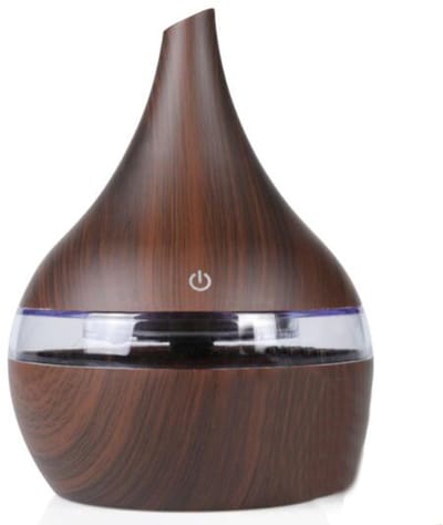 Ultrasone luchtbevochtiger en aromadiffuser met LED-verlichting (1000 ml)