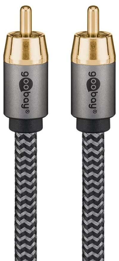 Goobay Plus Subwoofer/Stereo Kabel | RCA