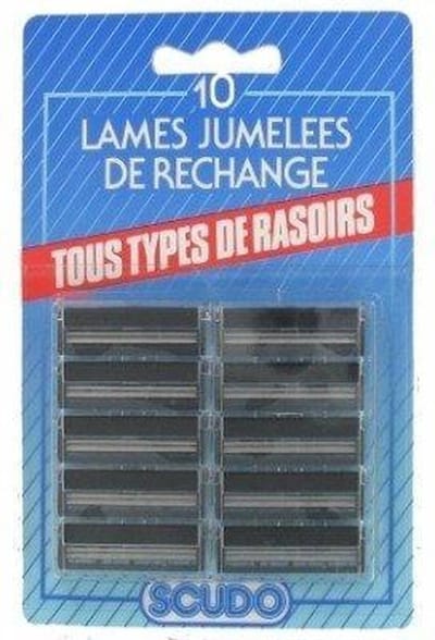 Scudo Scheermesjes - Blister 1x10 - Alternatief voor de Gillette G2 mesjes en de Gillette Contour mesjes