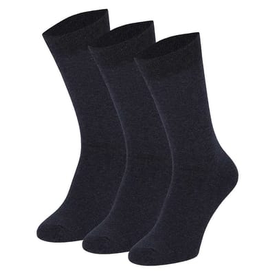 Apollo - Katoenen heren sokken - Donker jeans - Maat 40/46 - Herensokken maat 43 46 - Sokken heren - Sokken heren 43 46 - Sokken