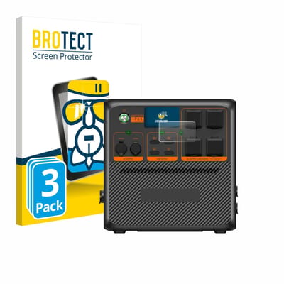 Screenprotector 3 Stuks voor Bluetti AC240P Beschermglas transparant