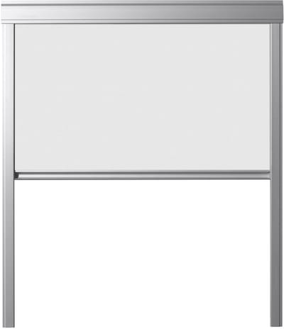 CONTRIO -Verduisterend Rolgordijn passend op VELUX DAKRAAM 94x140 - P08- *Wit*