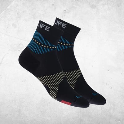 NeuroSocks Mini-Crew Athletic : small - zwart