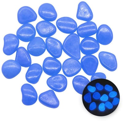 Dailygoods - ® Lichtgevende Kiezelstenen - 300 Stuks voor Tuin en Aquarium
