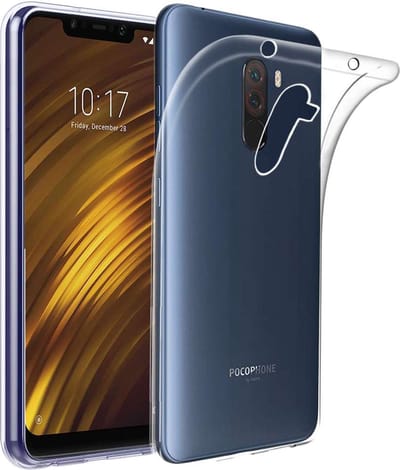 ebestStar - Hoes geschikt voor Xiaomi Pocophone F1, Back Cover, Beschermhoes anti-luchtbellen hoesje, Transparant