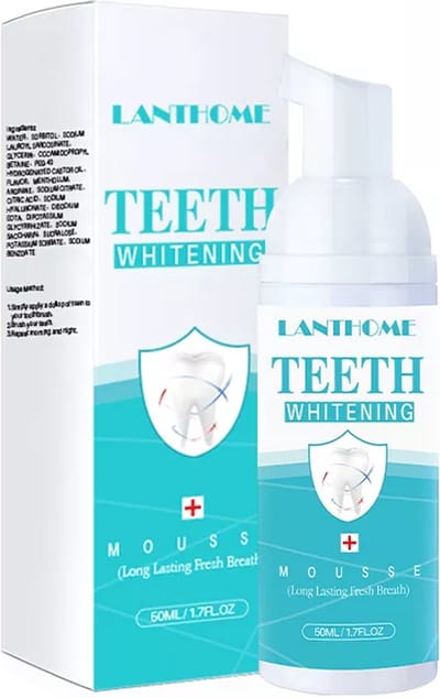 Lanthome - Whitening Schuim Tandpasta - 2 in 1 - 50ml