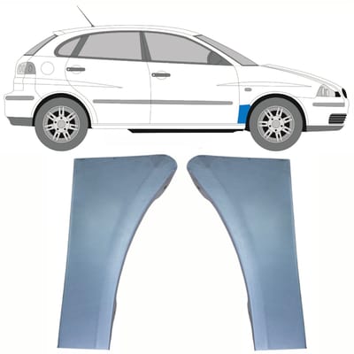 Reparatiepaneel voorspatbord voor Seat Ibiza Cordoba 2002-2008 / Links + Rechts