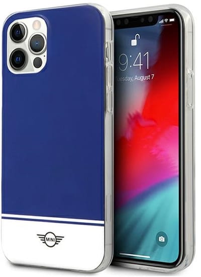 Mini Morris Stripe Collection - iPhone 12 Mini Etui - Granat - Elegante Bescherming