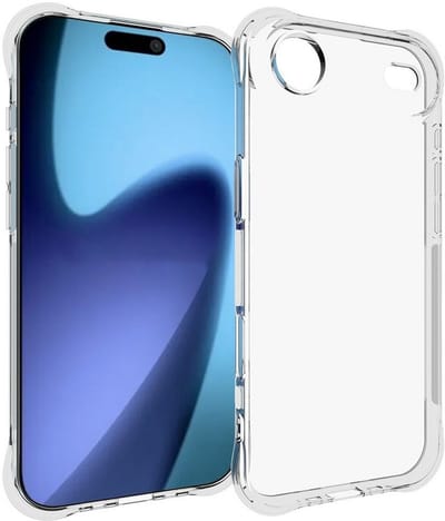 Coverup Hoesje - Geschikt voor iPhone Air Hoesje - Coverup TPU Back Cover met AirBag Corners - Transparant