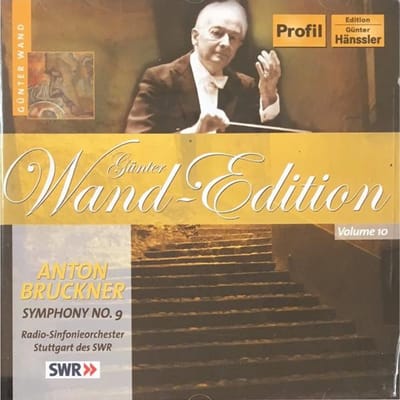 CD ANTON BRUCKNER, GÜNTER WAND; STUTTG - Muur-Editie: Symphony 9 PH04058 Profil Edition 2005 Duitsland Klassiek Gebruikt beige