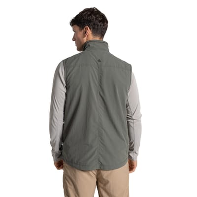 Craghoppers Heren Adventure V Nosilife Gilet (Donkere Salie)