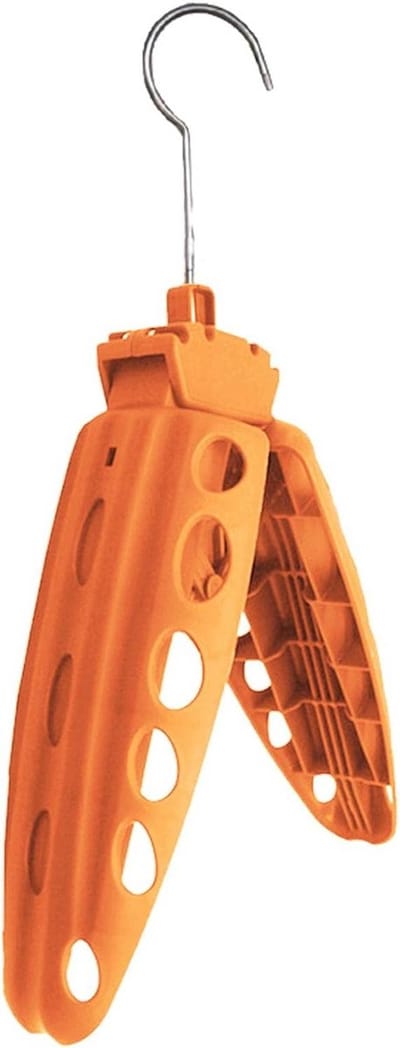 Opvouwbare Wetsuit Hanger - Duik Hanger Rack - Wetsuit Drogen - Geventileerd Hol Ontwerp - 51 cm Uitgevouwen - Oranje