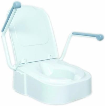 Verhoogd Toiletzitting met Armleuningen - Verstelbaar en Eenvoudig te Monteren