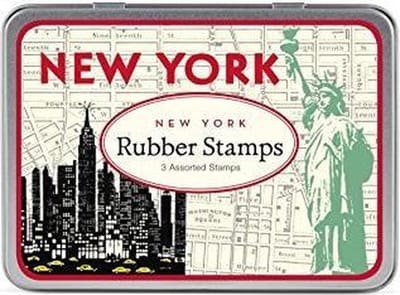 Stempelset New York Cavallini & Co Stempel