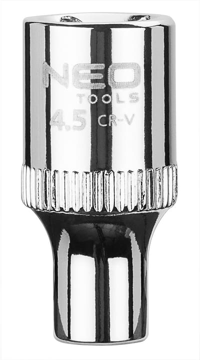 NEO Superlock Serie - Zeskantige Dop - 4,5 mm - Chroom-Vanadium Staal - 1/4 inch Aandrijving