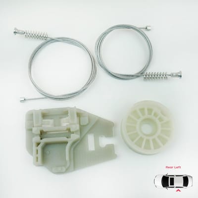 BWR617 Reparatieset voor elektrische raammechanisme achter links voor BMW X5 E53 2000-2006 51357125059