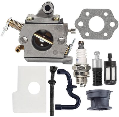 Geschikt voor Carburateur compatibel met kettingzaag 017 018 ms170 ms180 (c1q-s57a).