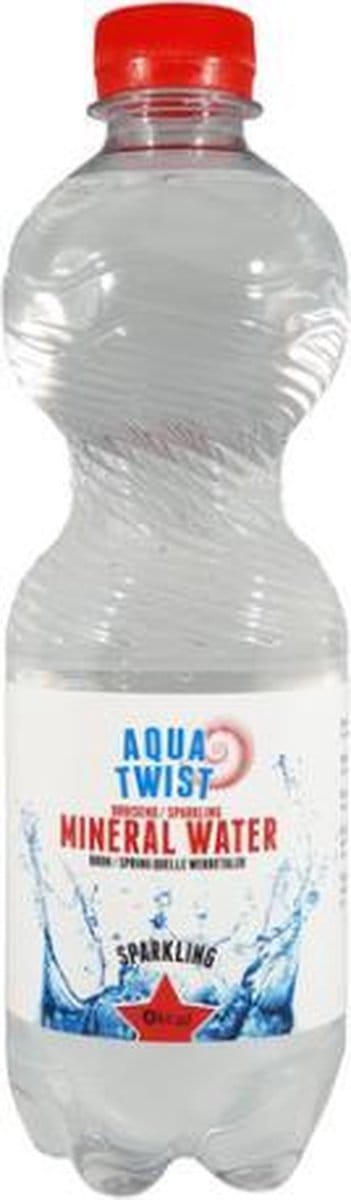 Aqua Twist | Mineraalwater met koolzuur | 12 x 0,5 liter