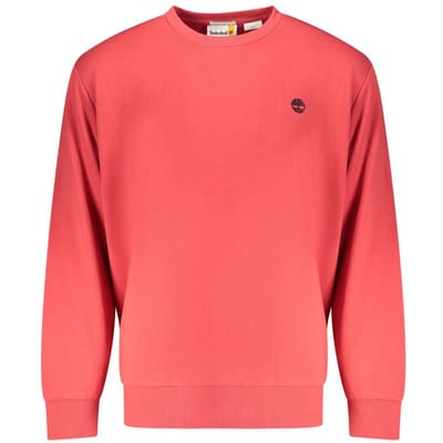 Timberland Rode Katoenen Heren Sweatshirt