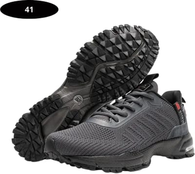 Bovista Tennisschoenen - Heren - Dames - Tenniskleding - Indoor - Outdoor - Donkergrijs - Maat 41