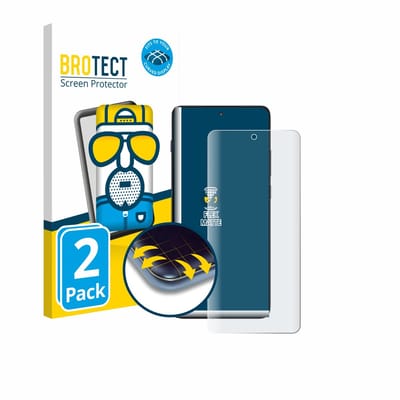 BROTECT - Screenprotector voor Motorola Moto X70 Air - Folie Beschermfolie matte volledig dekking 2 Stuks