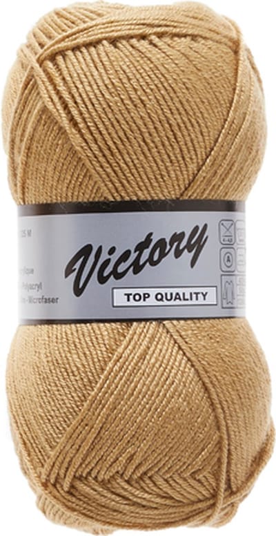 Lammy Yarns - Victory - Zand 792 - Haakgaren - Breigaren - 50 Gram - 125 Meter – Acryl