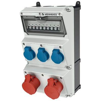 Mennekes AMAXX CEE Stekkerdoos Combinatie - 930048