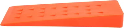 Kloofwig Kunststof - Boomkap wig - Bomen Vellen - Verhoogde Grip - 25 cm - Oranje
