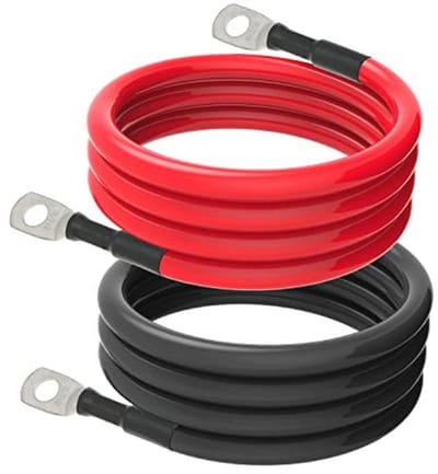 6 AWG Batterijkabels voor Zonne-energie en Marine Toepassingen - 2 Stuks