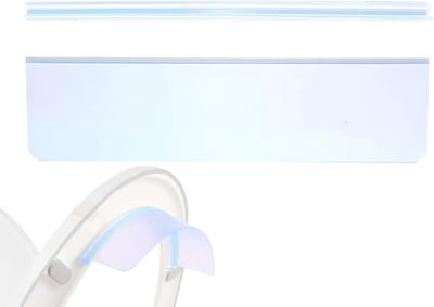 Toilet Spatscherm - Urine Afleider - Hygiënisch Toilet - In Hoogte Verstelbaar - 25 Centimeter