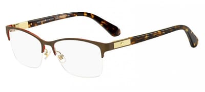 Kate Spade GLORIANNE Brown havana 53/16/140 WOMAN Brilmonturen