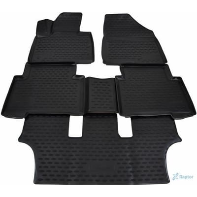 J&amp;J AUTOMOTIVE | Tapis De Sol En Caoutchouc 3D Exclusive Pour Hyundai Grand Santa FE 2013-2018