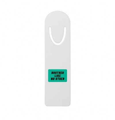 Hacebo® - brother like no other metalen boekenlegger - Broer - geweldige broer - niemand anders - verjaardag - cadeau - kado - bedankje - geschenk Bladwijzer boekenleggers - 12.7 cm x 3.2cm