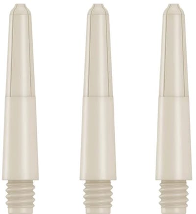 DLDarts - Nylon Shafts - Extra Short - 1 set - Creme