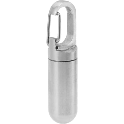 Sleutelhanger Tablethouder Draagbaar Waterdicht Roestvrijstalen Tablethoes voor Buiten Kamperen Reizen Stainless steel mini gray