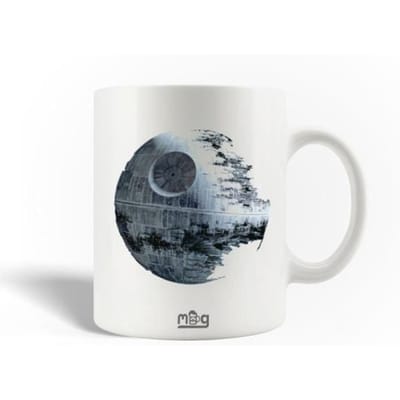 Keramische Mok - Star Wars - Planeet - 30cl - Vaatwasmachinebestendig - Wit
