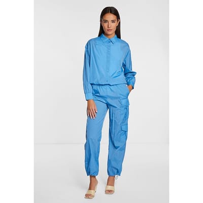 Rich & Royal Parachute Blouse French Blue Maat: 34 | Blouses Outlet | Dames | Blauw