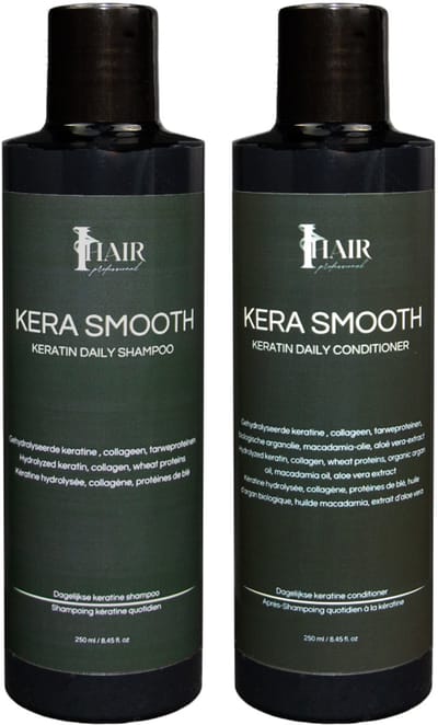 Keratin Daily Shampoo & Conditioner 2x250 ml