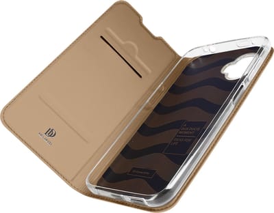 Dux Ducis Skin Pro Hoesje Geschikt voor Samsung Galaxy Xcover 6 Pro Hoesje Geschikt voor Wallet Roze