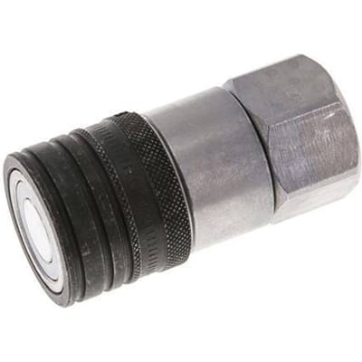 Stalen DN 12.5 Vlakdichtende Koppeling Snelkoppeling G 3/4 inch Binnendraad ISO 16028 CEJN D 24.5mm
