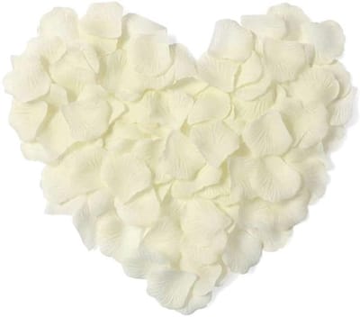 1 pak rozenblaadjes voor romantische decoraties voor Valentijnsdag, huwelijksverjaardag en verloving