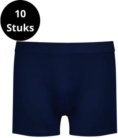 Marco Rossi Boxershorts - Boxershort heren - Basic - Onderbroeken heren - Katoen - 5 Pack - M - Navy