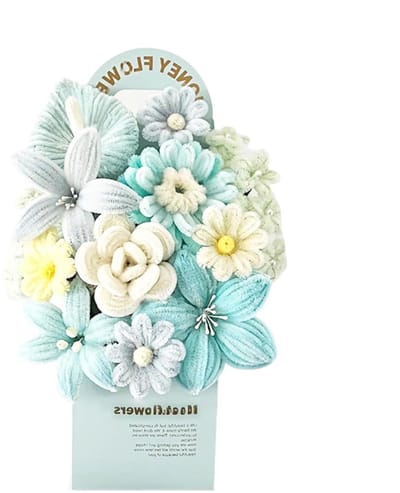Pijpenragers Knutseldraad - Ambachtelijke Draad Buigbaar - Bloemen Maken - Flexibel en Kleurrijk - 1 Meter - Meerkleurig