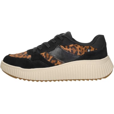 Rieker Sneakers - Dames - Zwart - Maat:36