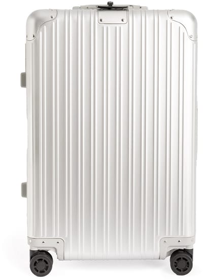 CREATE - Harde aluminium koffer met TSA-slot en multidirectionele wielen - Check-in M - LUGGAGE ALUMINIUM