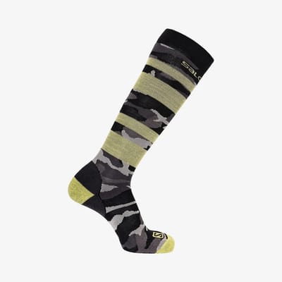 Salomon QST BLANK Merino Skisokken - Warm & Comfortabel - Maat 36-38