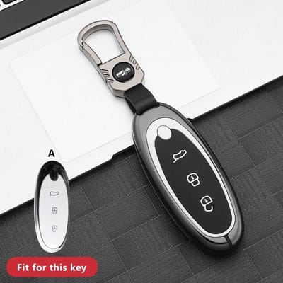 Zinklegering Auto Sleutelhoesje Voor Dongfeng Nammi 01 Afstandsbediening Decoratie Cover Shell Sleutelhanger Ringhouder Fob Interieur Accessoires for NAMMI