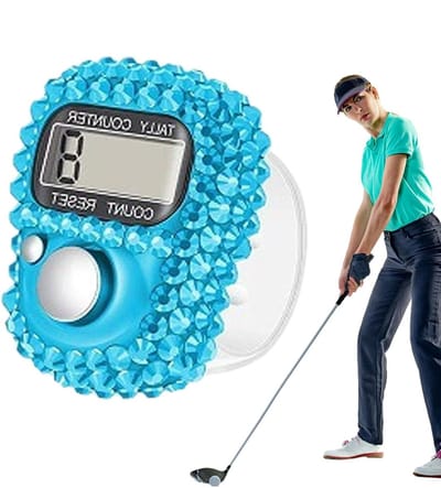 Vinger Teller Ring - Tel Ring Clicker - Sport Activiteiten Tellen - Draagbaar en Robuust ABS